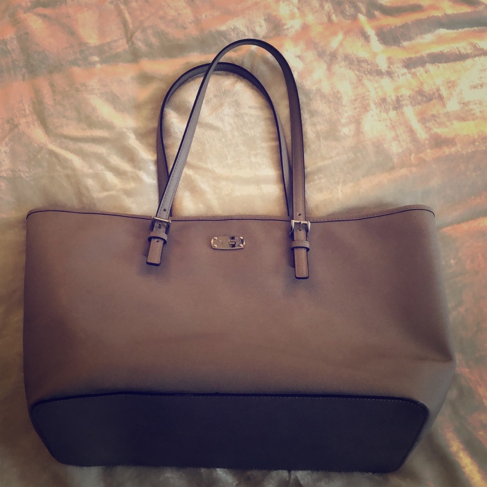 Gray Michael Kors Tote